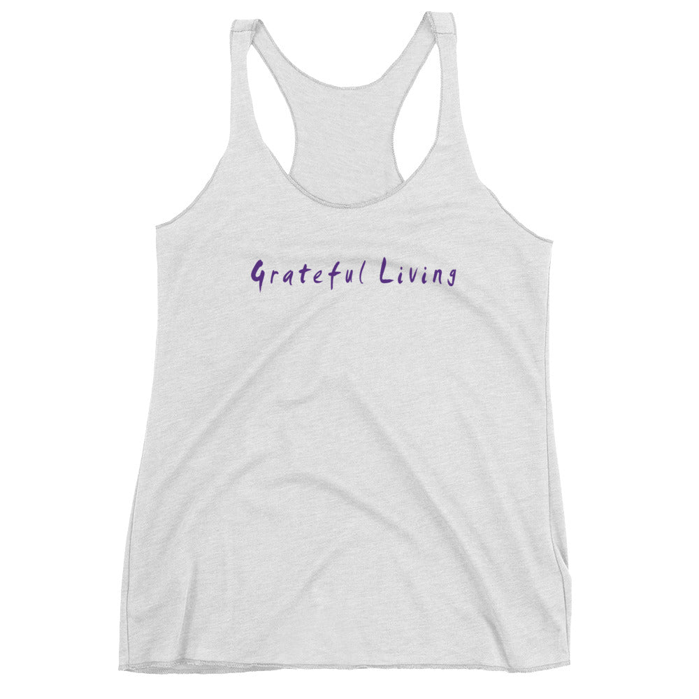 Grateful Living Women's Racerback Tank