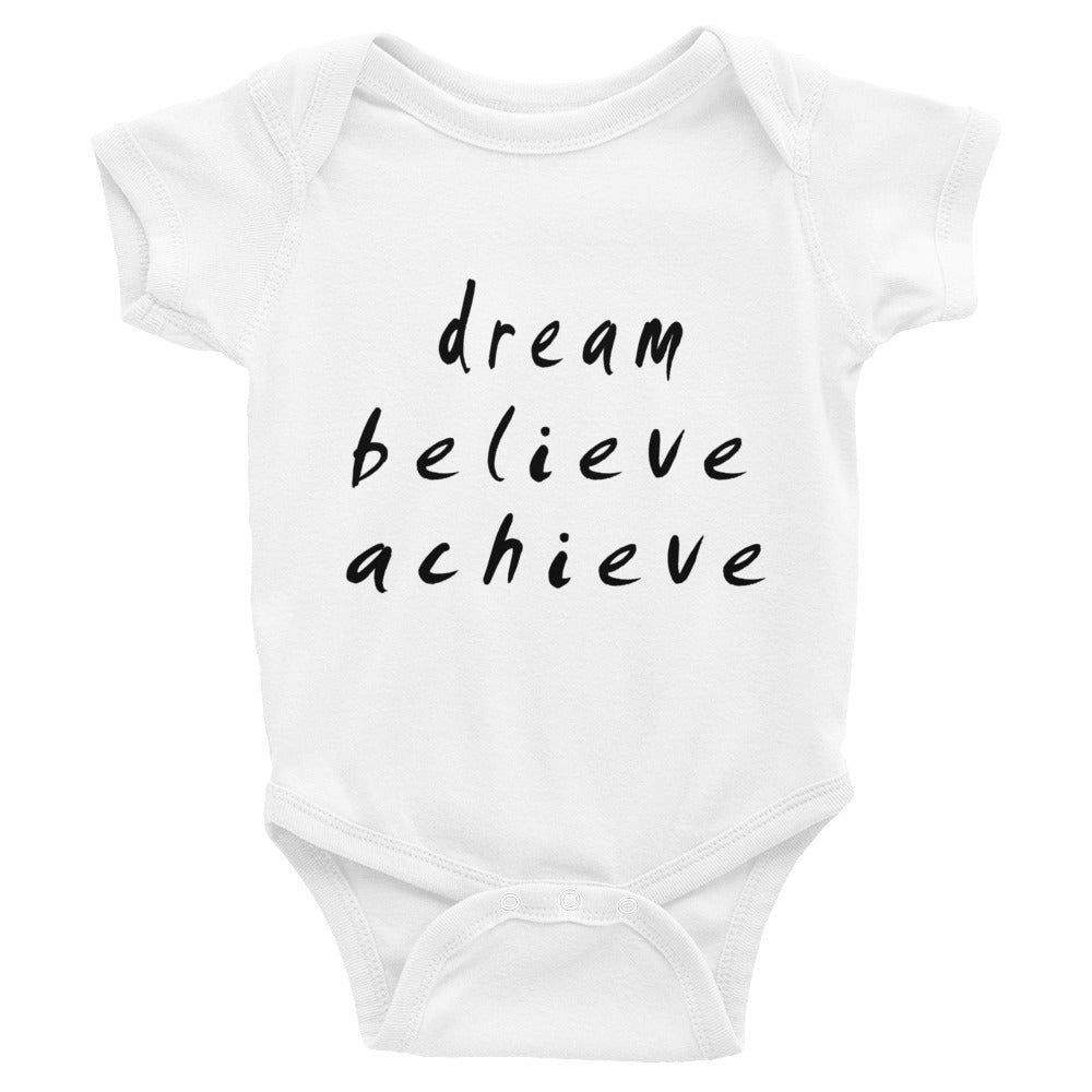 Dream Believe Achieve Infant Bodysuit