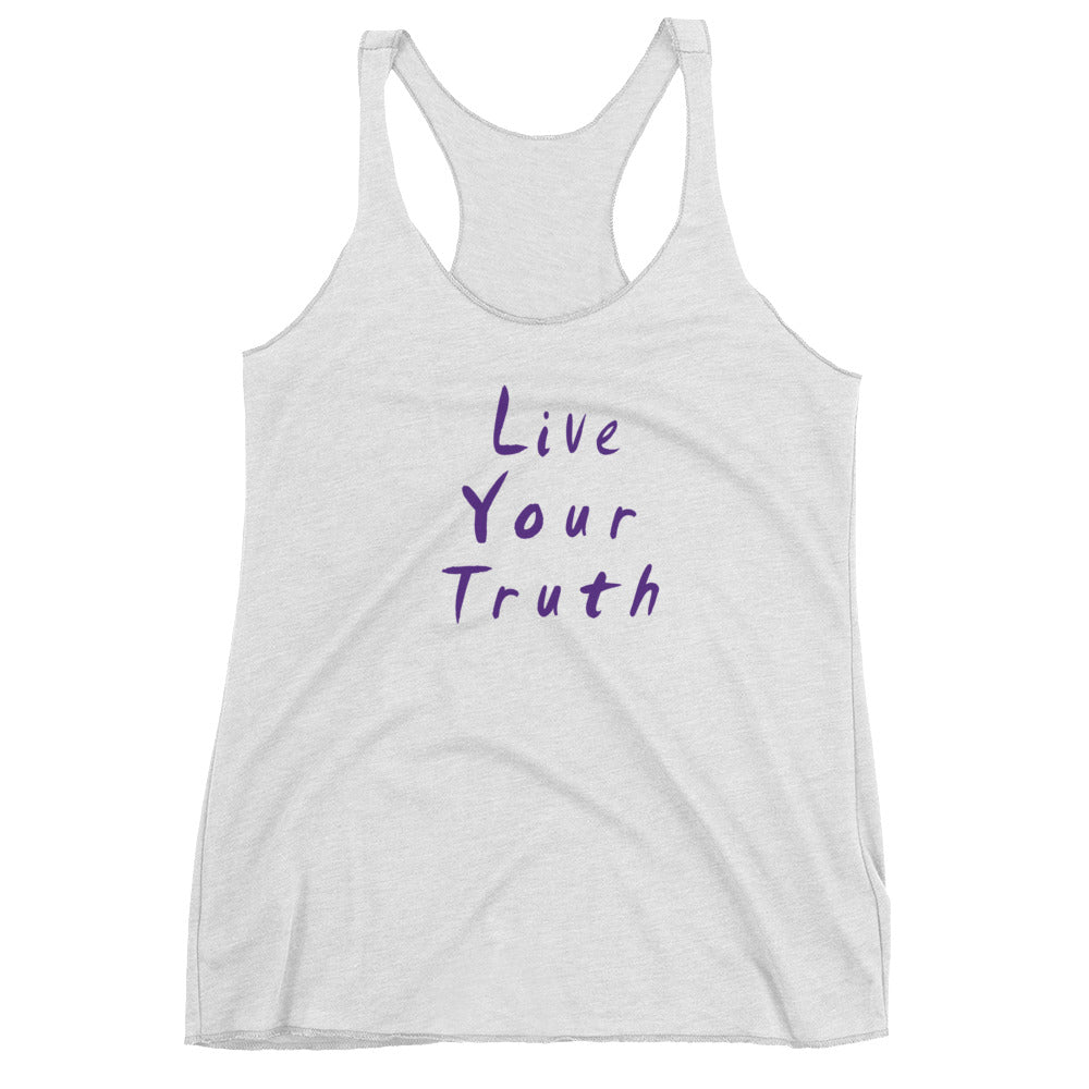 Live Your Truth Women's Racerback Tank