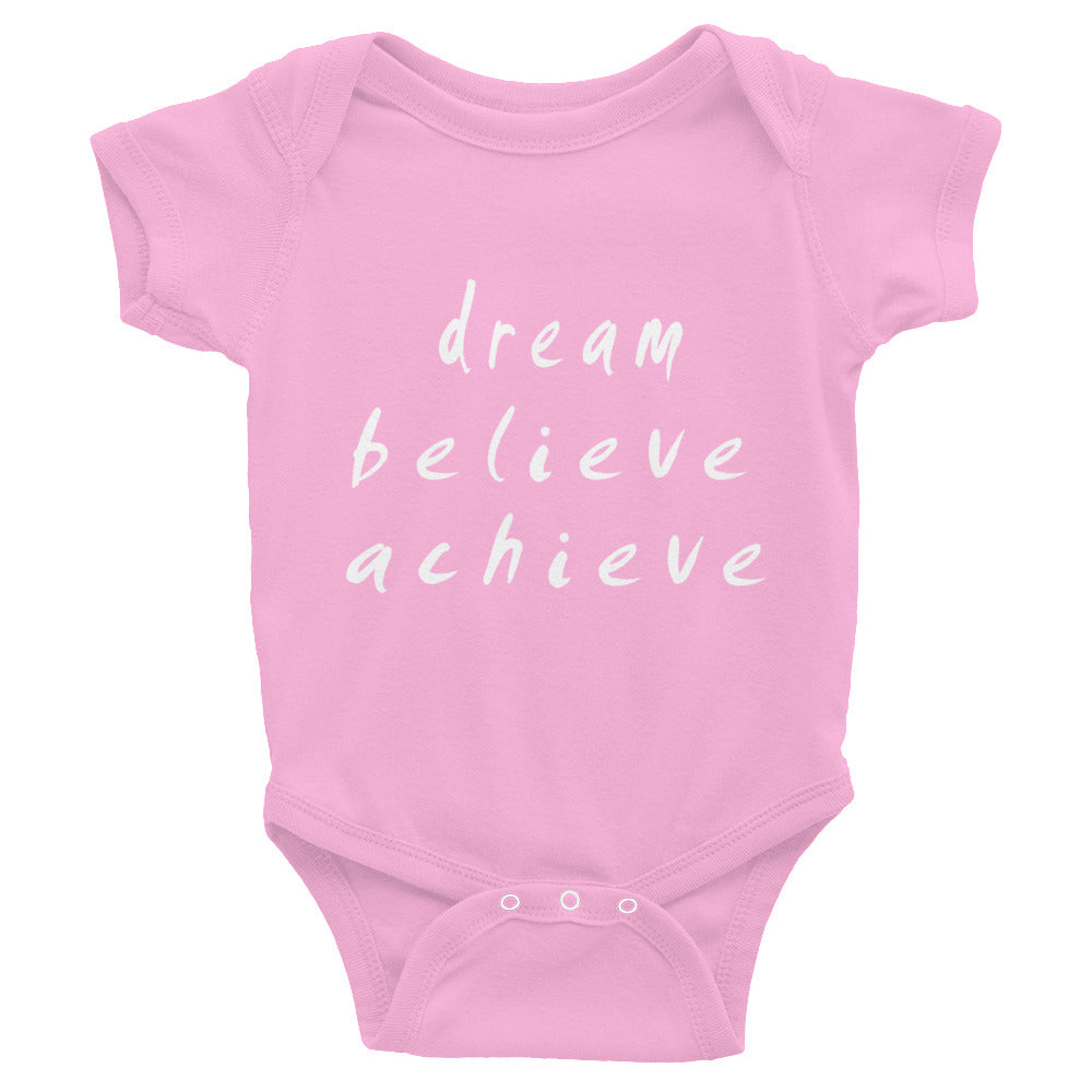 Dream Believe Achieve Infant Bodysuit