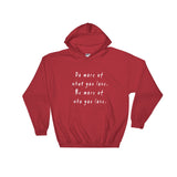 Do More Be More Hooded Sweatshirt