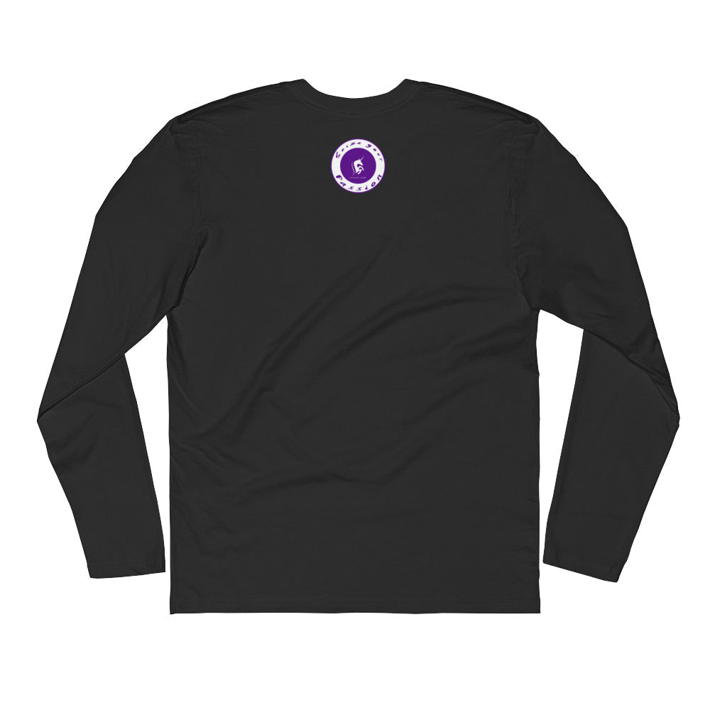 I Choose Passion Long Sleeve Fitted Crew