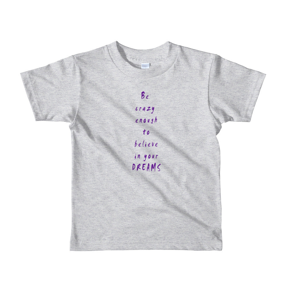 Short sleeve kids t-shirt