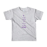 Short sleeve kids t-shirt