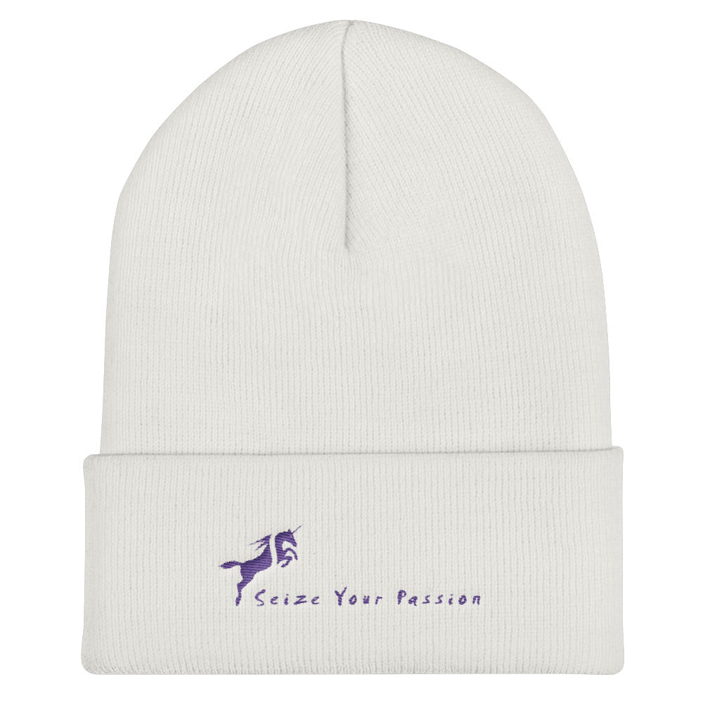 Seize Your Passion Cuffed Beanie