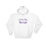 Seize Your Passion Rounded Overlay Hooded Sweatshirt