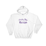 Seize Your Passion Rounded Overlay Hooded Sweatshirt