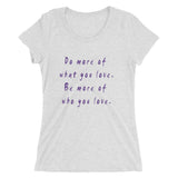 Do More Be More Women's Short Sleeve T-Shirt