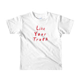 Live Your Truth Short sleeve kids t-shirt