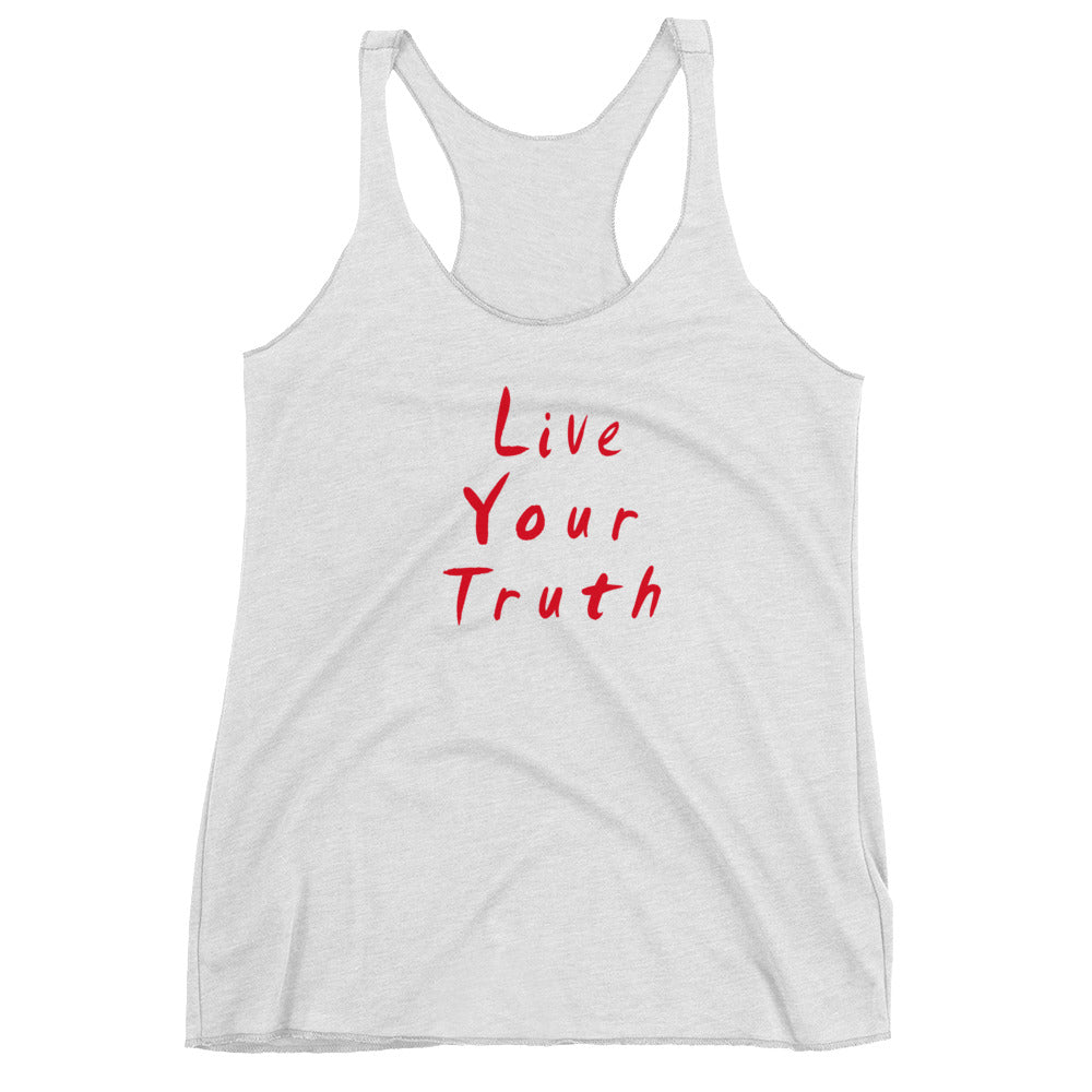 Live Your Truth Women's Racerback Tank