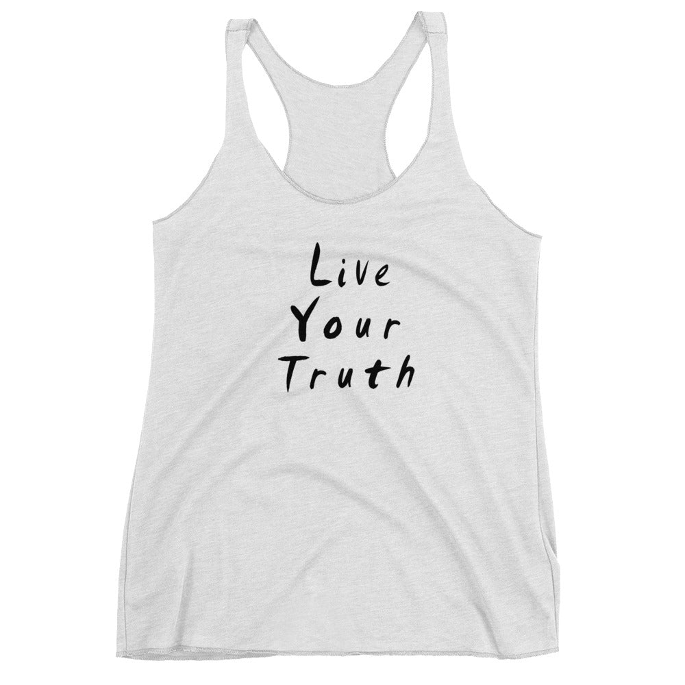 Live Your Truth Women's Racerback Tank