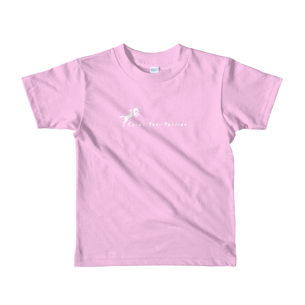 Seize Your Passion Unicorn Short Sleeve Kids T-Shirt