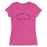 Realize Your Dreams Rounded Women's Short Sleeve T-Shirt