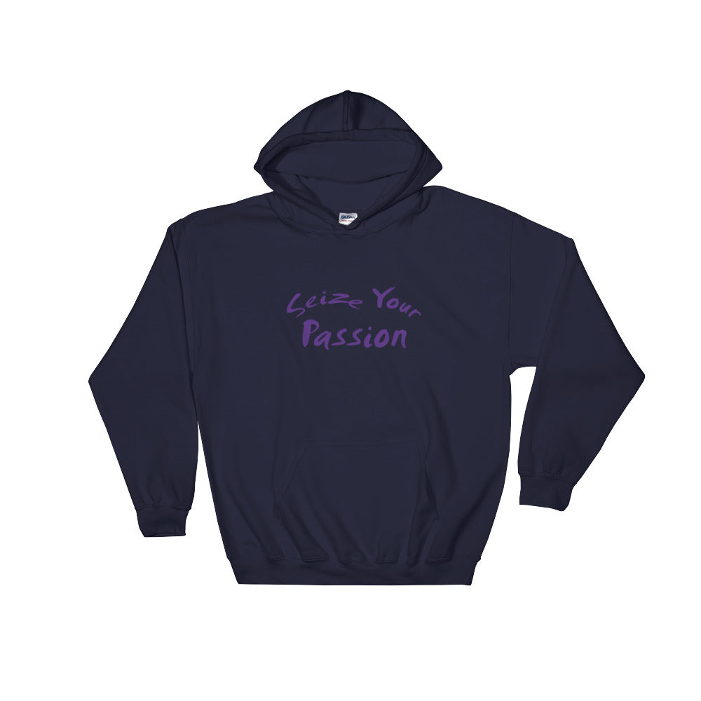 Seize Your Passion Rounded Hooded Sweatshirt