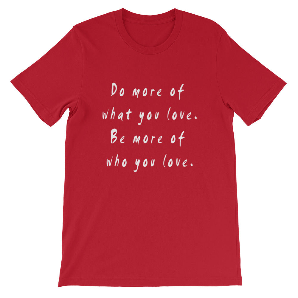 Do More Be More Short-Sleeve Unisex T-Shirt