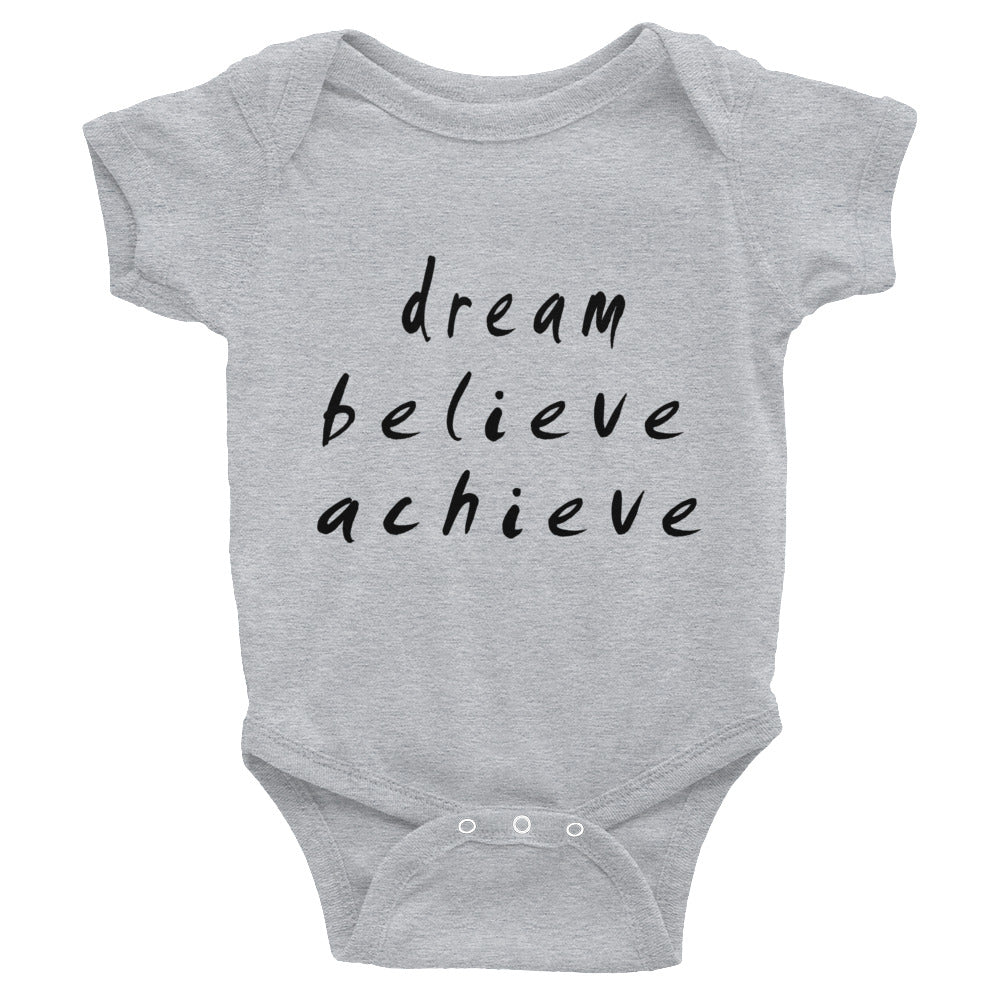 Dream Believe Achieve Infant Bodysuit