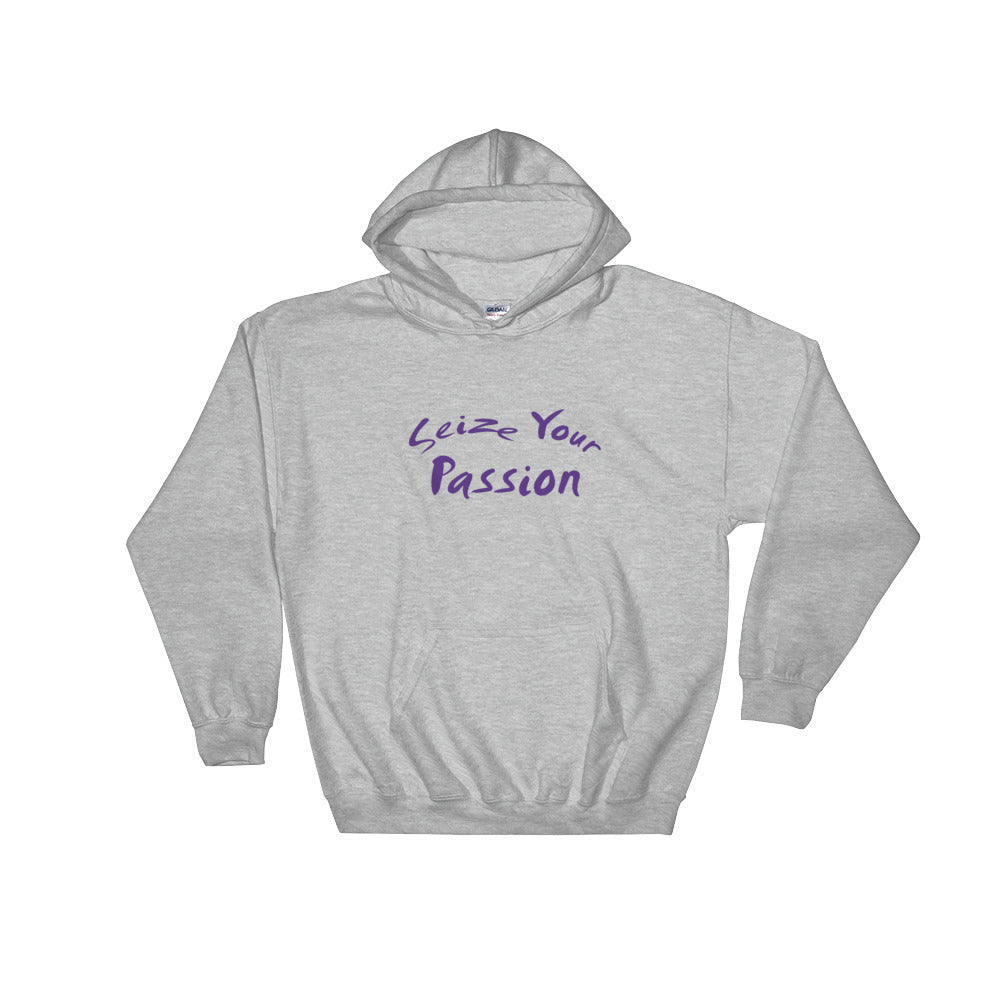 Seize Your Passion Rounded Hooded Sweatshirt