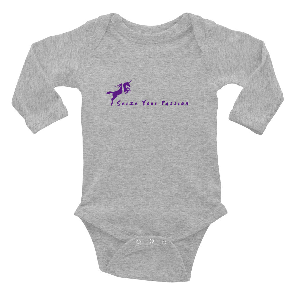 Seize Your Passion Infant Long Sleeve Bodysuit