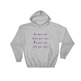 Do More Be More Hooded Sweatshirt