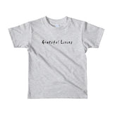 Grateful Living Short Sleeve Kids T-Shirt