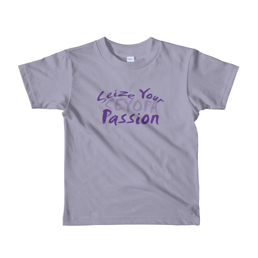 Seize Your Passion Short Sleeve Kids T-Shirt