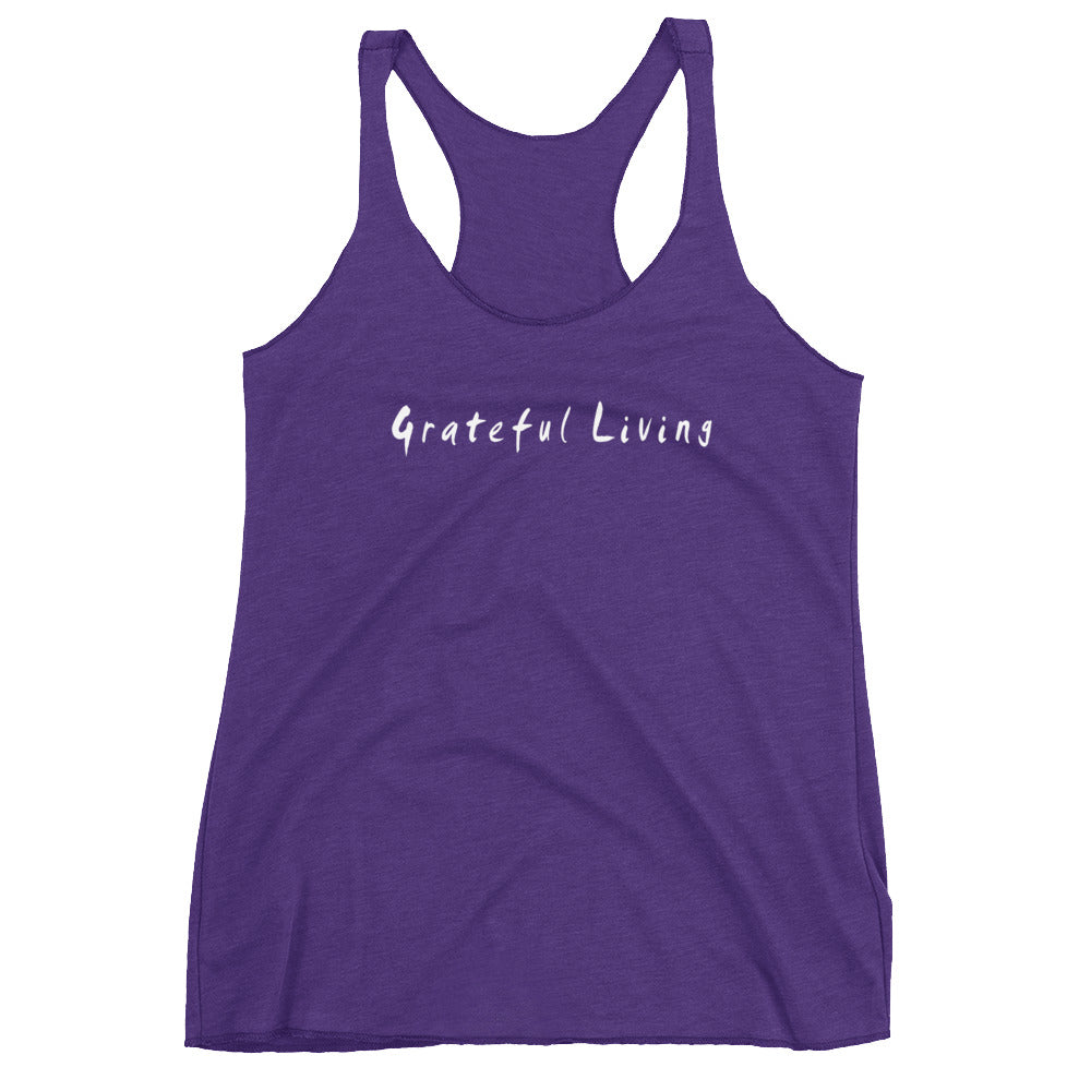 Grateful Living Women's Racerback Tank